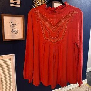 NWT Embroidered Blouse - Torrid 00